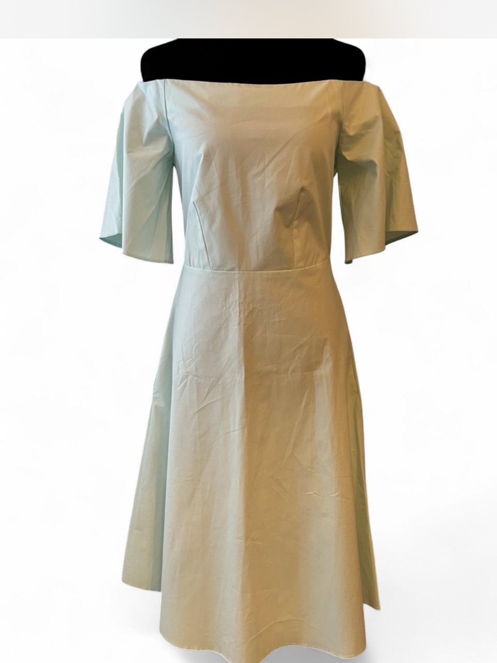 Closet of London mint green off the shoulder dress